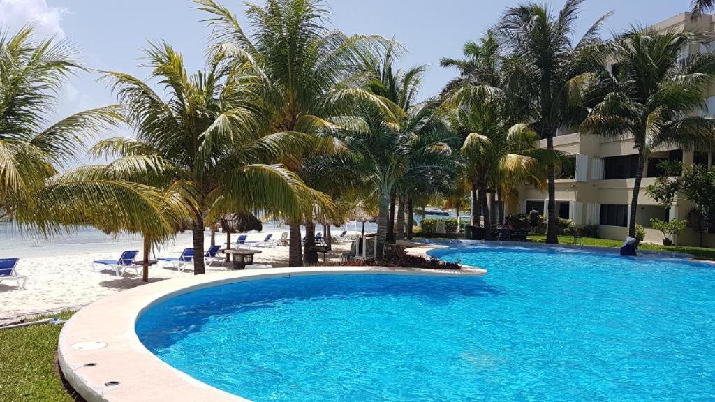 Ocean Front - Ground Floor Condo Κανκούν Εξωτερικό φωτογραφία
