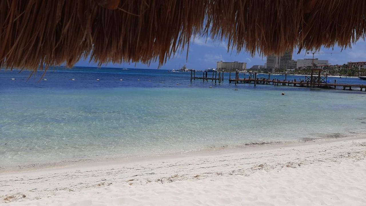 Ocean Front - Ground Floor Condo Κανκούν Εξωτερικό φωτογραφία