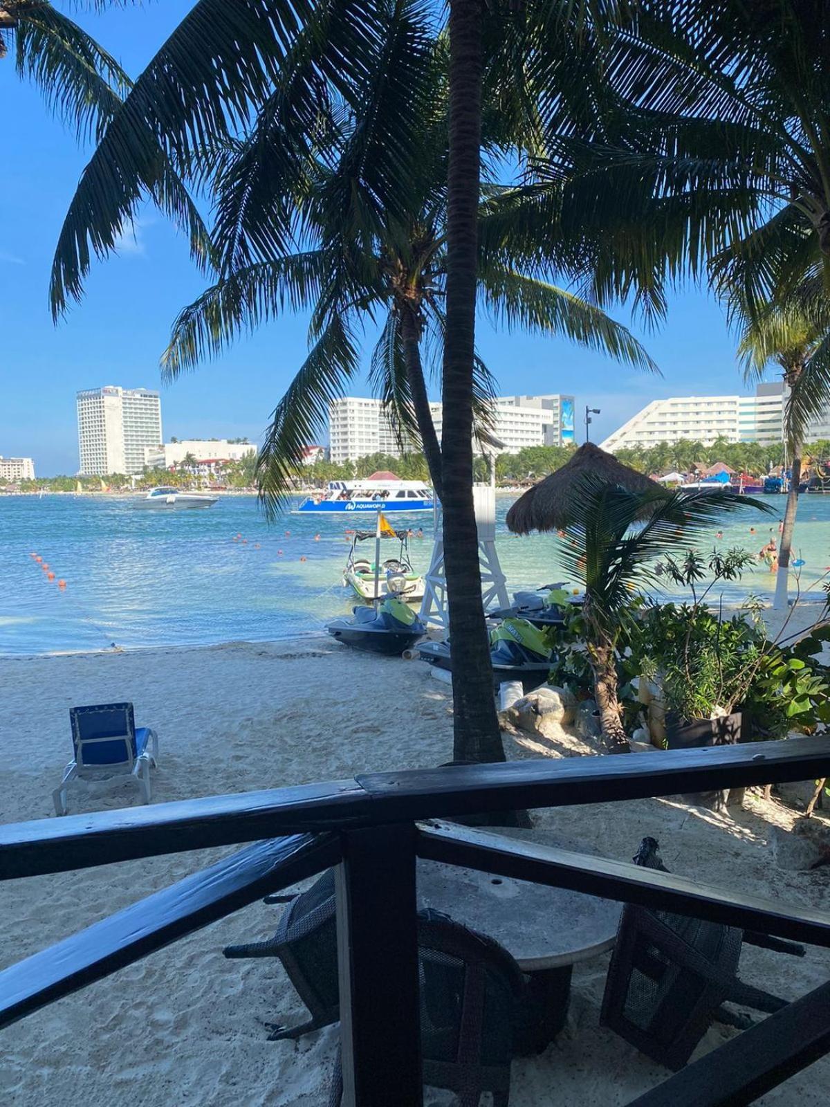 Ocean Front - Ground Floor Condo Κανκούν Εξωτερικό φωτογραφία