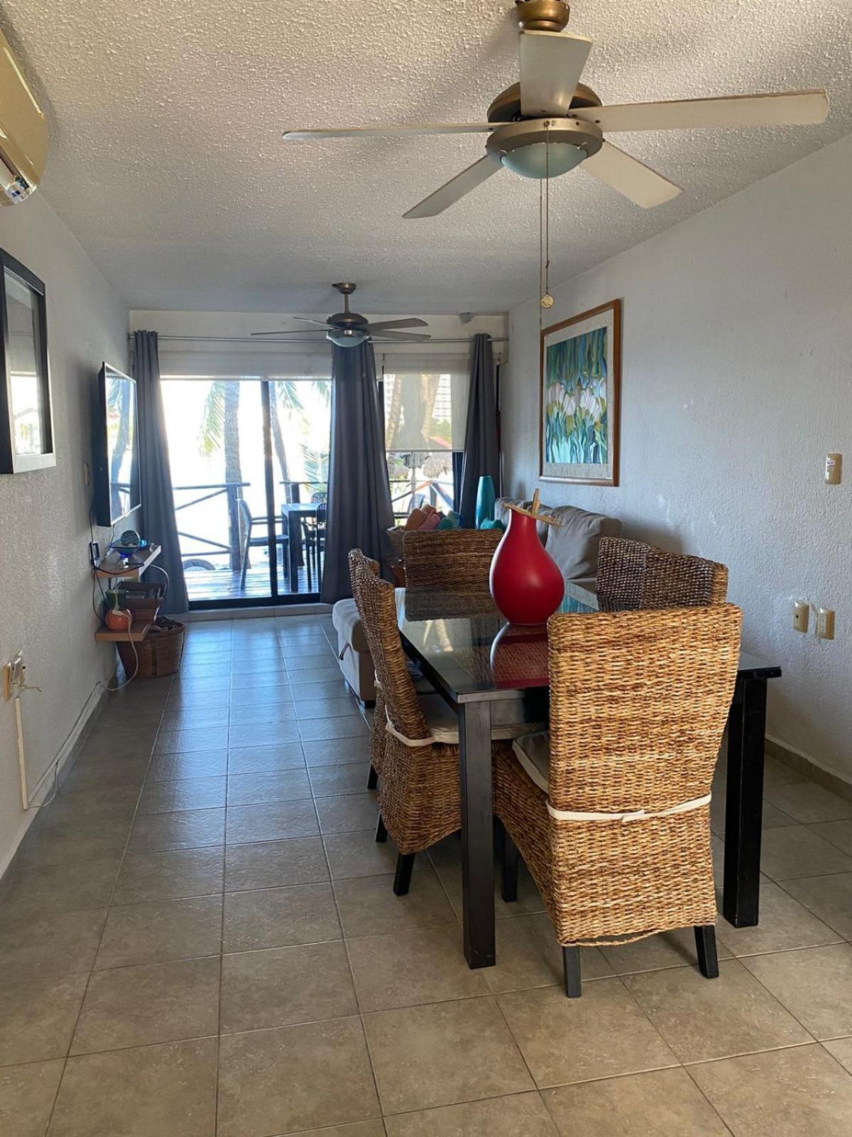 Ocean Front - Ground Floor Condo Κανκούν Εξωτερικό φωτογραφία