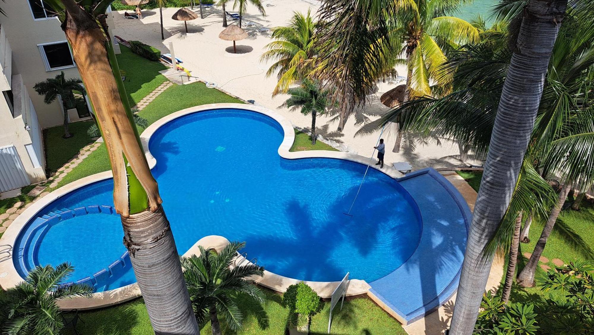 Ocean Front - Ground Floor Condo Κανκούν Εξωτερικό φωτογραφία